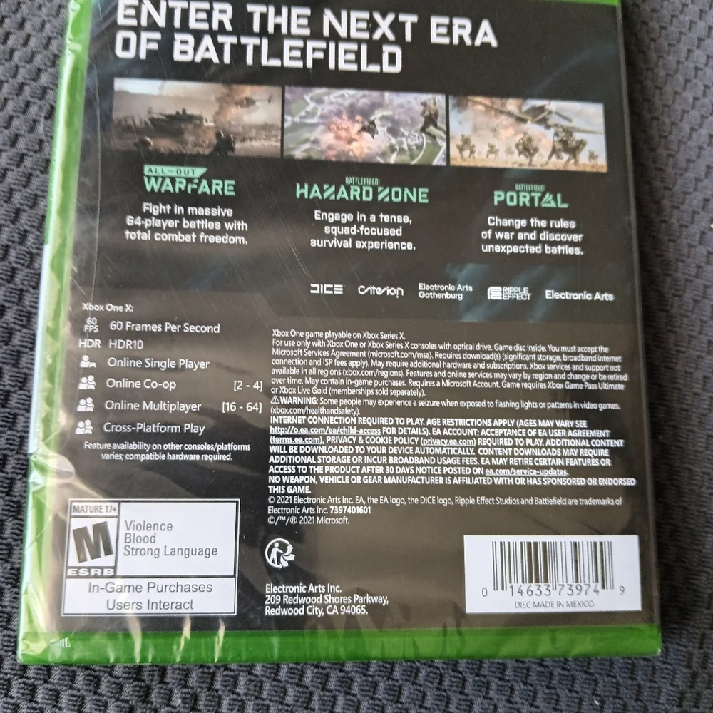 Battlefield 2042 Xbox - one and Rage 2 Xbox one